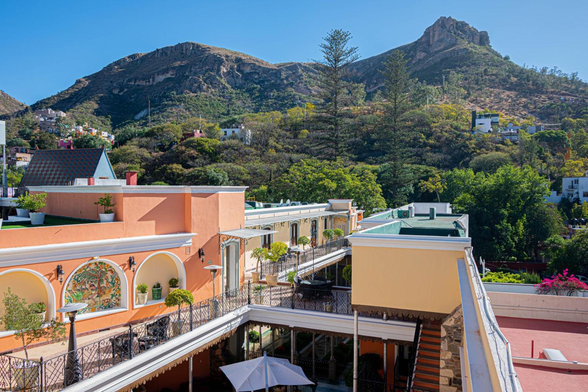 Villa Maria Cristina Hotel Guanajuato Exterior foto